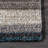 City Striped Shag Tufted Performance Brown/Teal/Blue Rug-2118447439