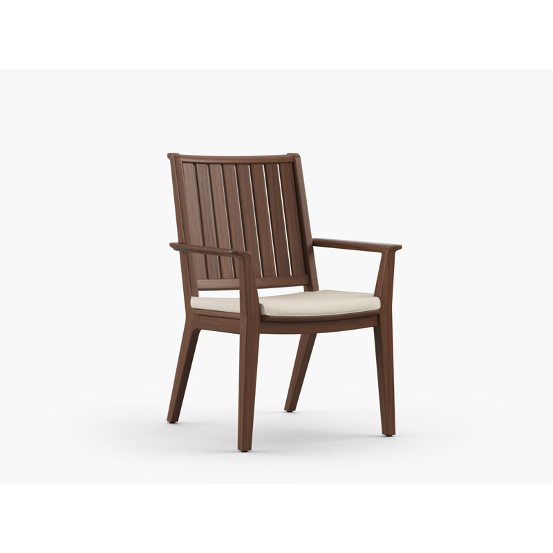 Sky Outdoor Dining Armchair, Premier Flax