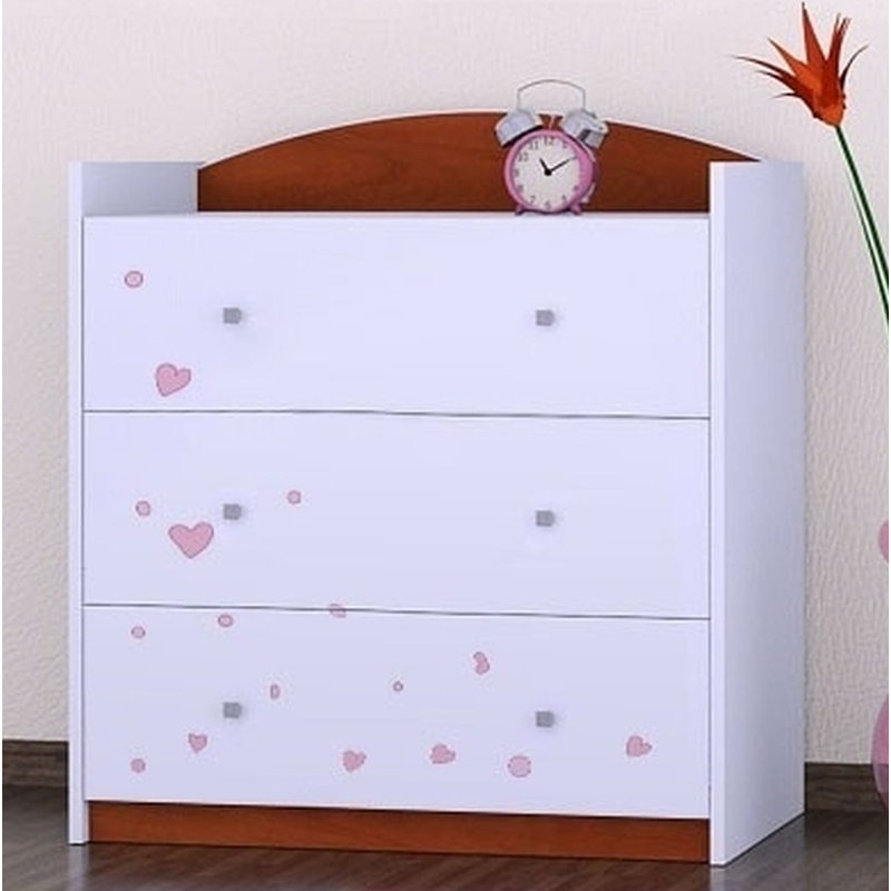 Nicastro Kids 3 - Drawer Chest, Brown