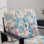 Fauteuil d'appoint rembourré en velours