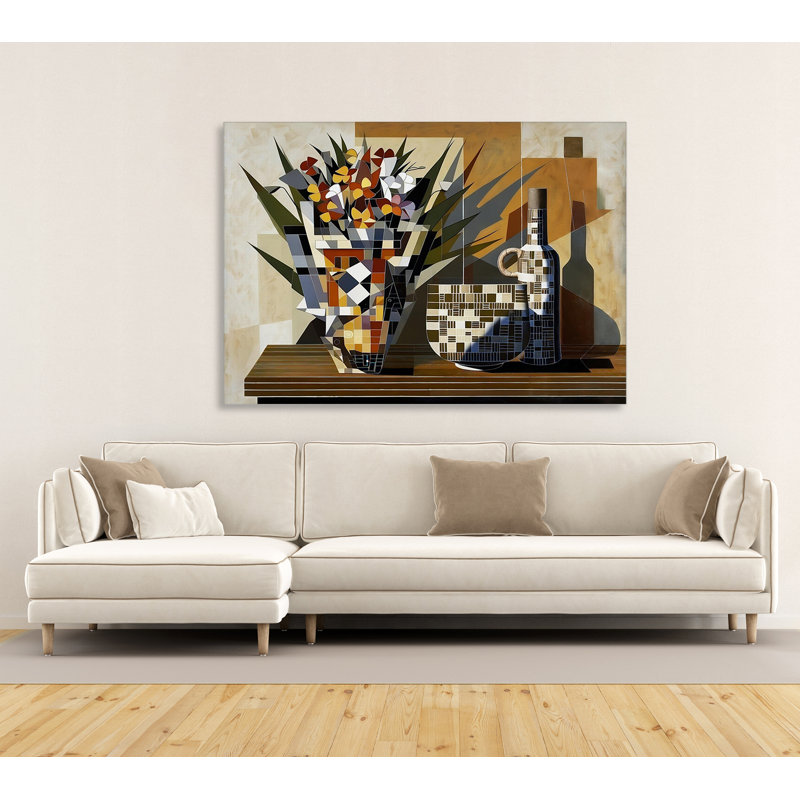 Mid Century Still Life I, 45" H x 60" W
