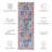 Deblois Oriental Blue/Rust Area Rug-846352092