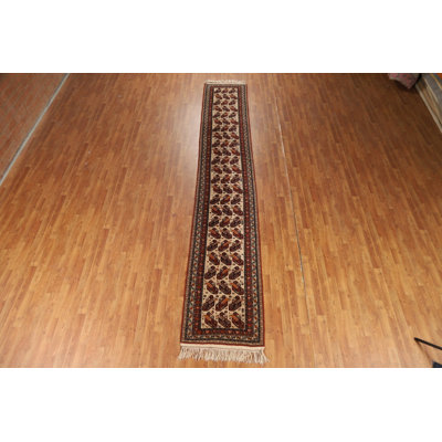 Vegetable Dye Traditional Runner Rug 2x14