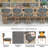 Oval Double Pedestal Kitchen Table Sets-285534586-285534584-291553871