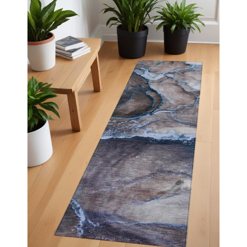 Tapis de couloir d'extérieur 8 pi