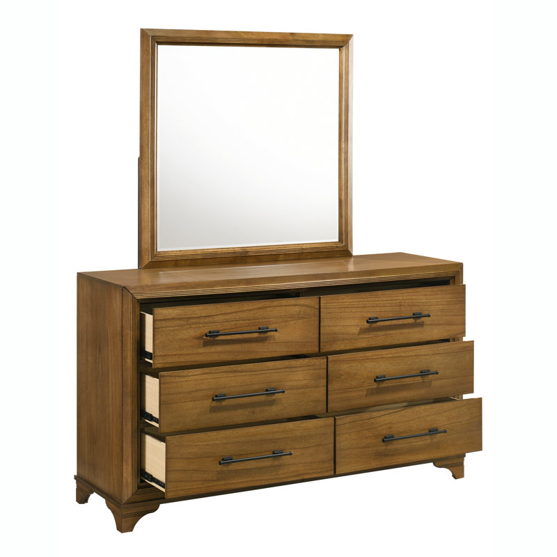 Ensemble de chambre avec très grand lit en bois 4 pièces Virginie, Très grand californien