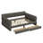 Upholstered Platform Bed With USB And 2 Drawers-53489150