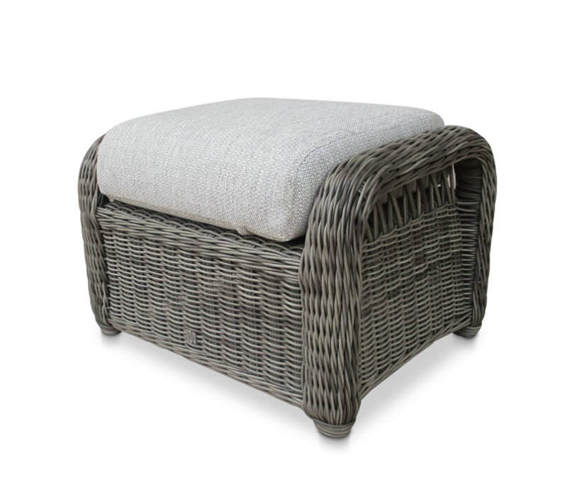 Julia Rectangle Outdoor Ottoman Patio Ottoman, Dune Performance