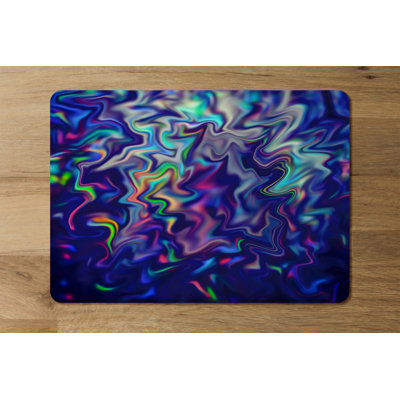 Gafford Polyester-Coated Hardboard Abstract Rectangle Placemat