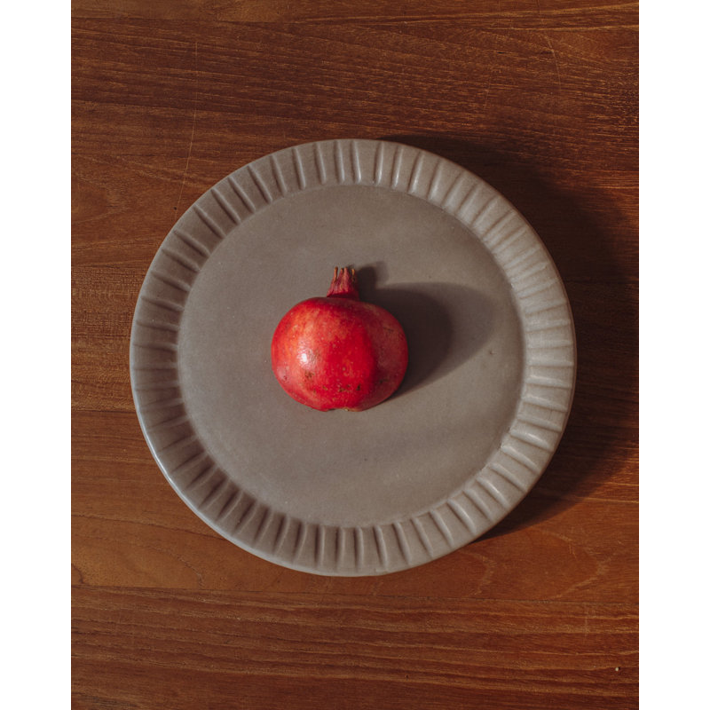 Assiette à salade Earth Lines - ensemble de 4, Terre