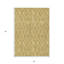 Tapis intérieur / extérieur géométrique lavable 3 pi x 5 pi