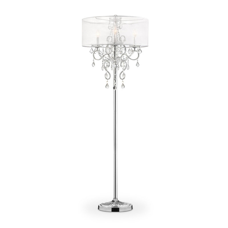 Dereth 63'' Steel Traditional Floor Lamp