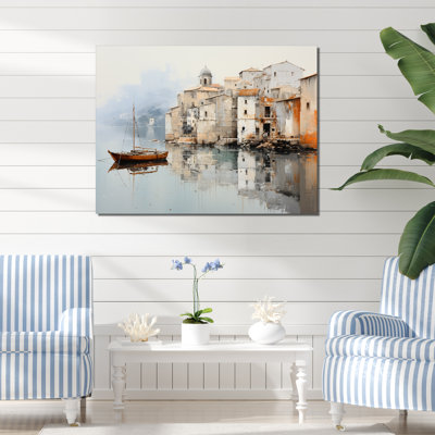 Almarina - Bateau, art mural, salon