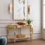 Astor 54"W Demilune Console Table-906807245