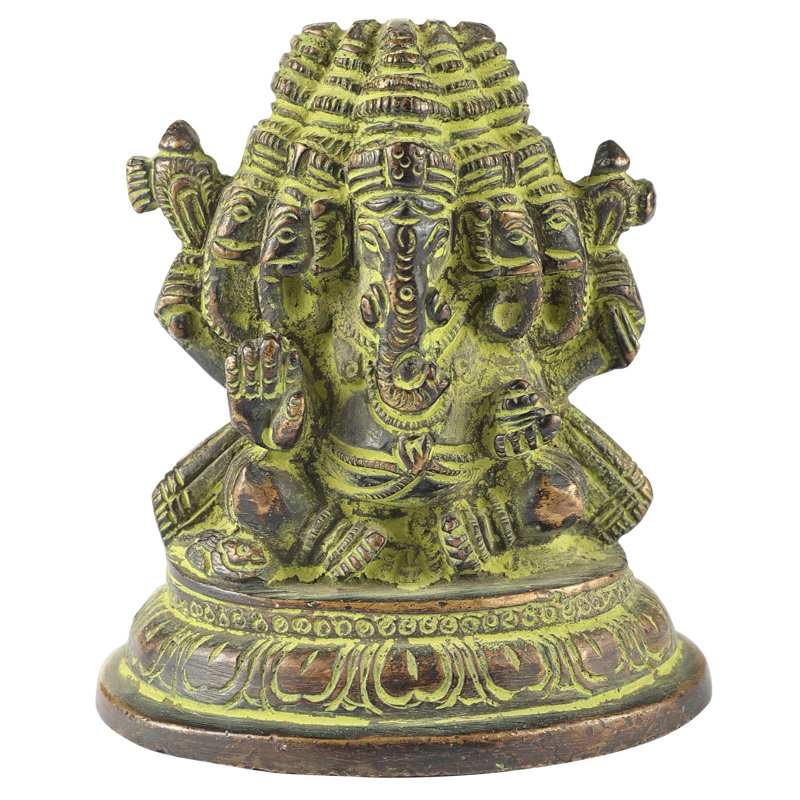 Figurine Panchamukhi Ganesha