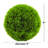 Faux Foliage Topiary Green Artificial Foliage Ball