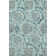 Premium Machine Washable Prisco Teal Rug