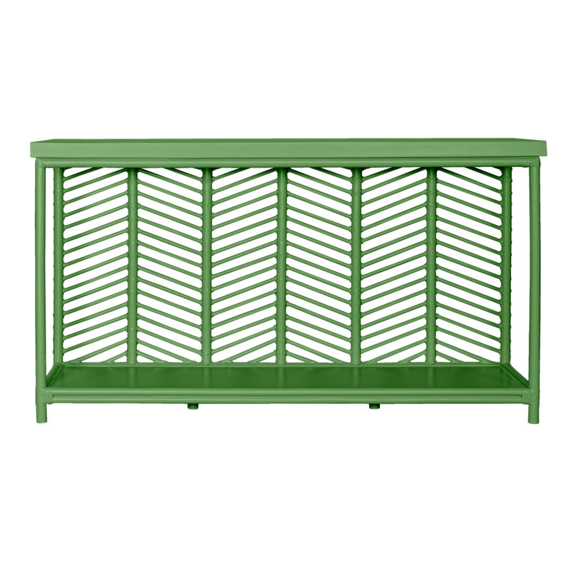 Liam Console Table, Bright Green