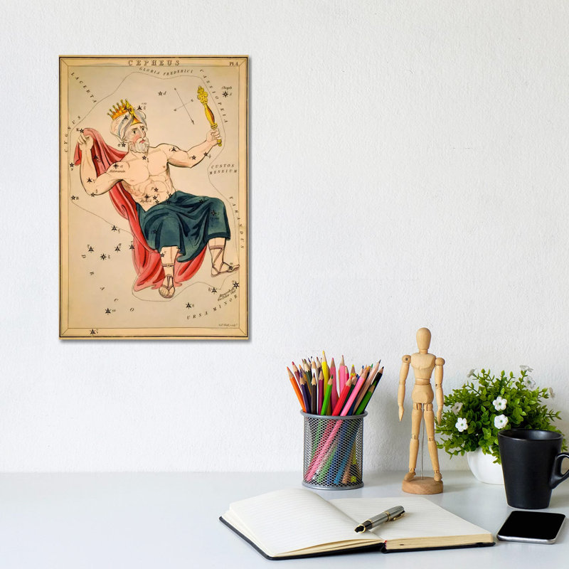 Cepheus by Sidney Hall - Wrapped Canvas Gallery-Wrapped Canvas Giclée, 20.32 cm H x 30.48 cm W