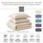 Ensemble de housse de couette en tricot de jersey Ella Jayne Heather-132127335-132127339