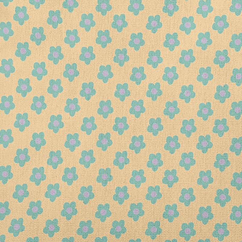 Coussin décoratif Flower Power O5PF1614YE32GR62, H 16 po x l 16 po, Carré