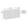 Commode double 6 tiroirs Anrey