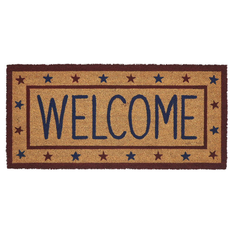 Tapis festif festif trouvaille étoiles patriotiques, L 17 po x L 36 po