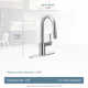 Moen Align One-Handle Pulldown Bar Faucet with Power Clean featuring Reflex