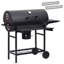 VidaXL 115cm W Wood Pellet Grill