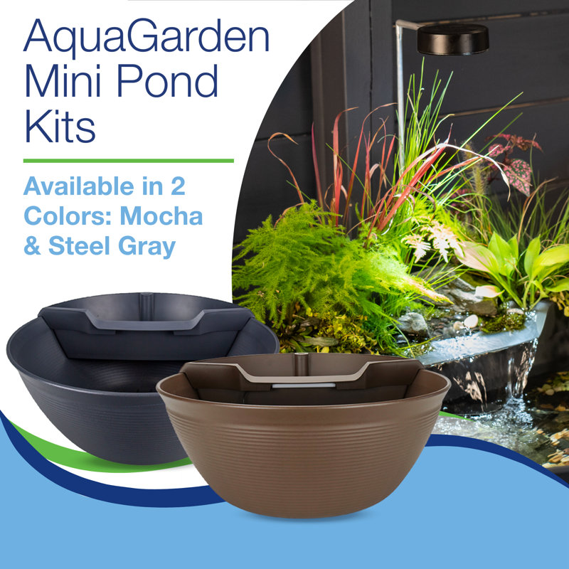 Amaani Weather Resistant Fountain with Light, Brown