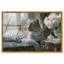 Art mural léopard sur toile, art décoratif, 30 x 20-644029798-644030109