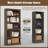 5 Shelf Standard Bookcase, Storage And Display Bookshelf-1239857926