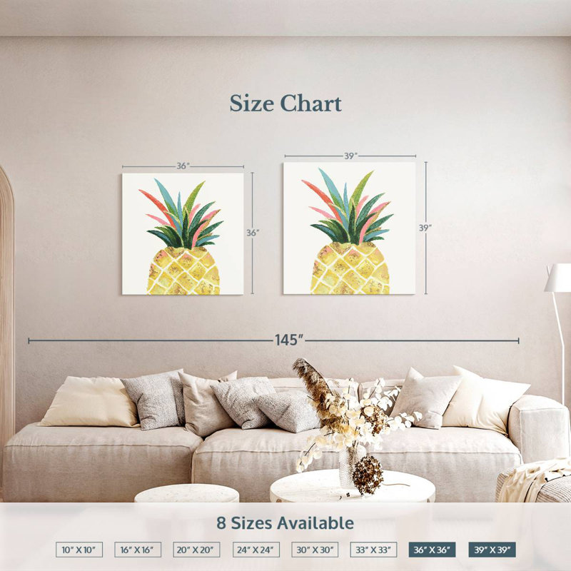 Yarlin Yellow Catalyst, 39" H x 39" W