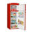 Classic Retro 7.5 Cu. Ft. Top Mount Refrigerator In Candy Apple Red-121098181