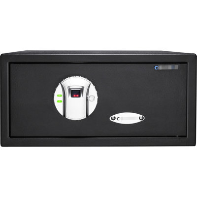 0.79 Cu Ft Biometric Safe Box, Advanced Fingerprint Lock, 120 User Capacity, Black, Steel, Resists Unauthorized Entry, Silent, Emergency Backup Key Ft, Access In 2.5 Sec, Users, - Build, Silent Mode,