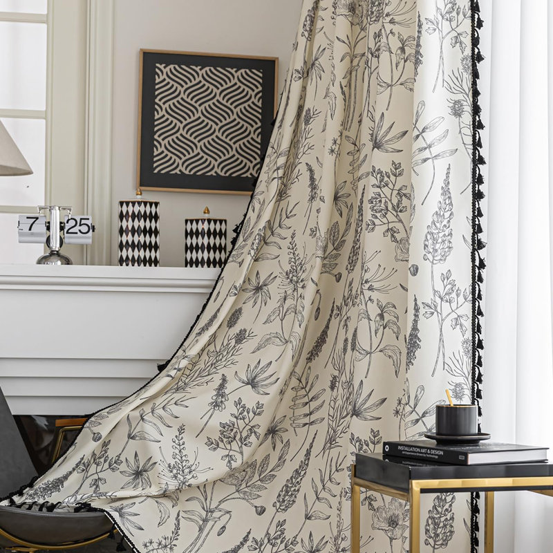 Curtain Panel Pair, 132.08cm Width x 243.84cm Drop