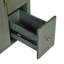 Meuble-lavabo de 24 po avec lavabo en céramique, portes à fermeture douce, 2 tiroirs et tablette à deux niveaux-344896149