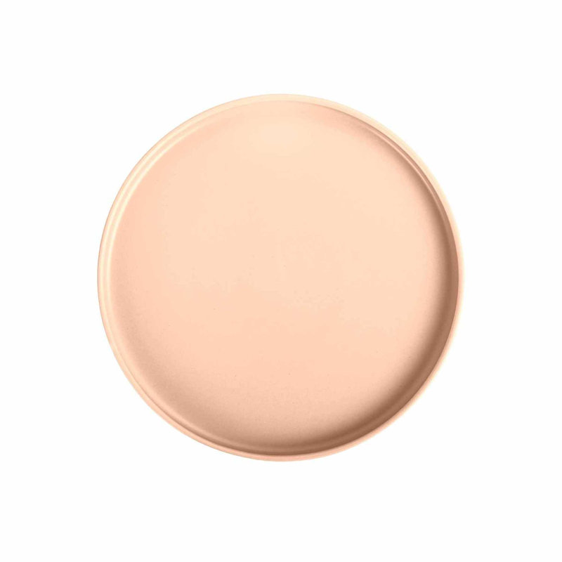 Stella Pastel Orange Porcelain 6-Piece Salad Plate Set