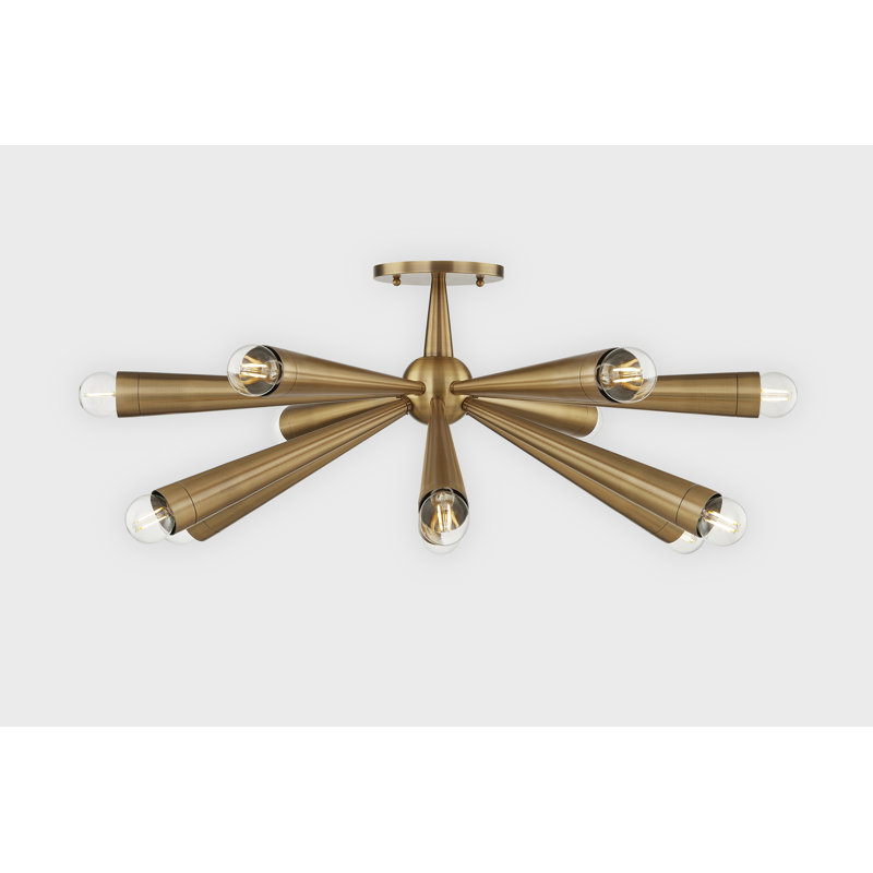 Keanu 30.25" 12-Light Flush Mount