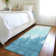 Premium Machine Washable Prisco Teal Rug