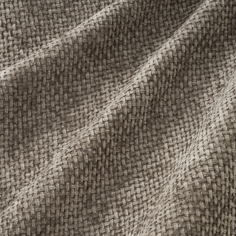 Housses de coussin décoratif en chenille 18 x 18 pouces, Carré 18 po, Kaki