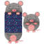 Happy Nappers: Pillow & Sleepy Sack: Mouse, 2-In-1: Plush Animal Opens Into Sleeping Bag, Soft Play & Nap Character, Kids 7+-432733513