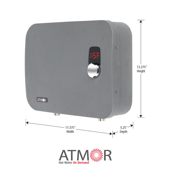 Atmor 24kW 4.65 GPM Electric Tankless Water Heater