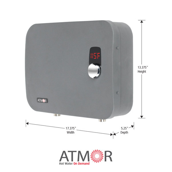 Tankless Electric On Demand Instant Hot Water Heater - 240V | 6kW