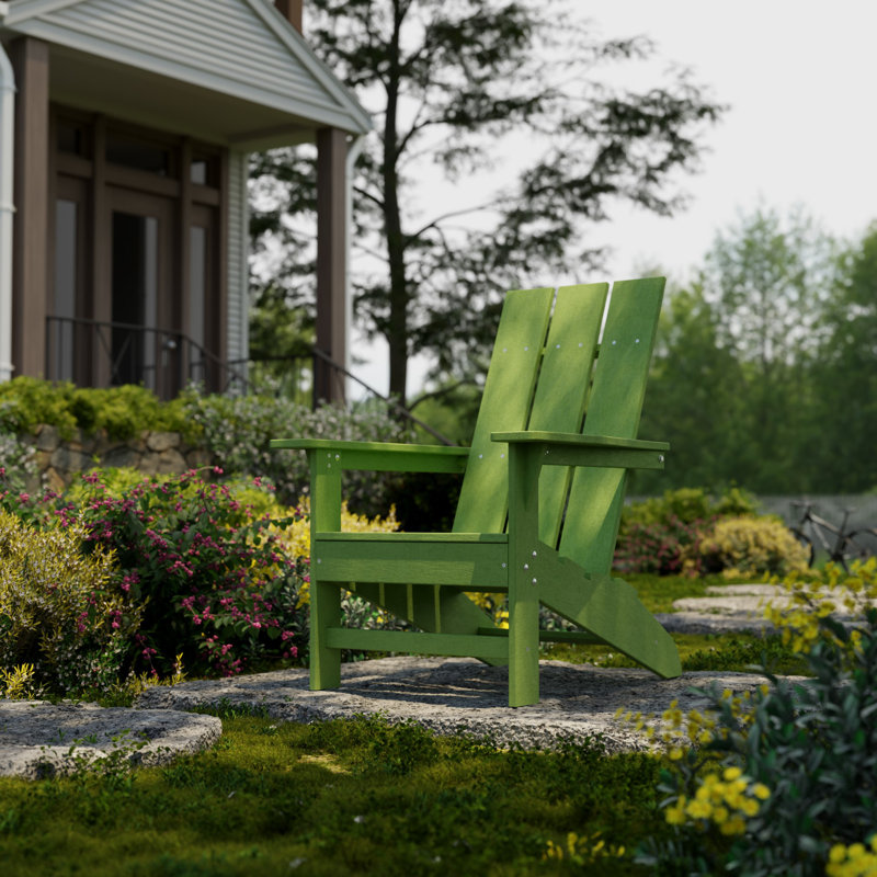 Freedom Modern Adirondack Chair, Light Green
