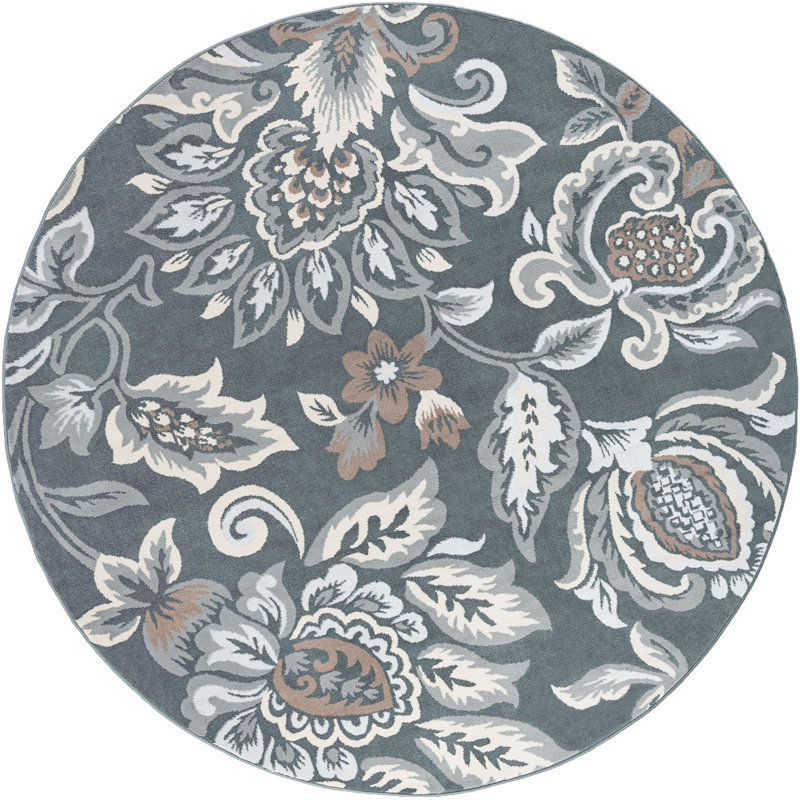 Almus Indoor Rug, Round 7'10"