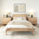Lauritzen Solid Wood Panel Bed