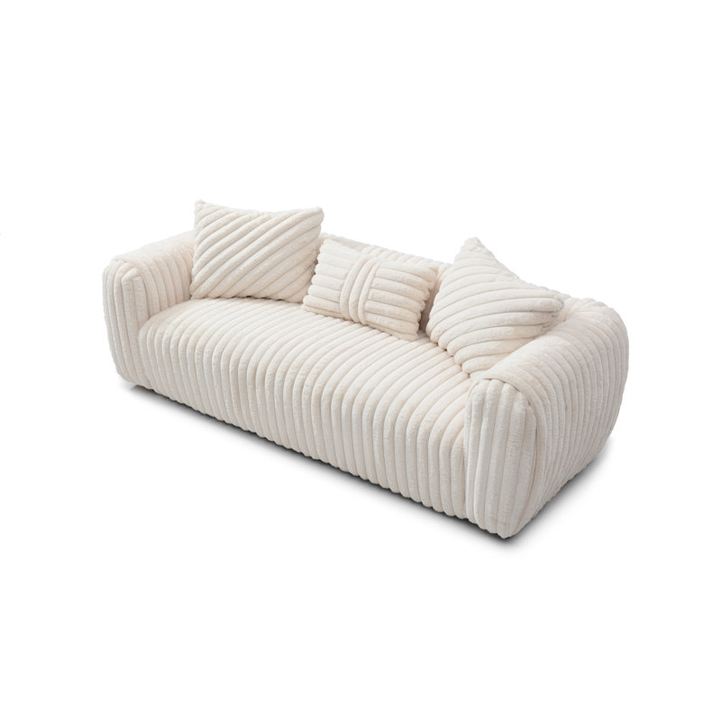 Glory Furniture Cancun Sofa White
