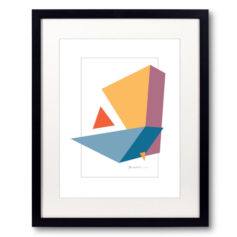 Tri3 Print by Bob Nall, 21.25" H x 17.25"" W 