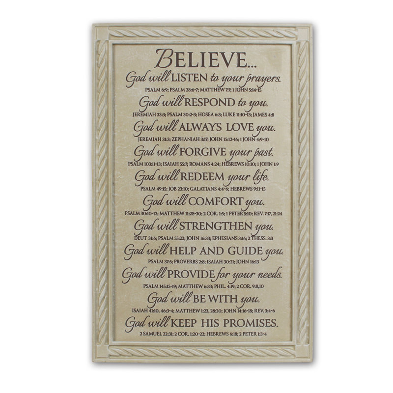 Religious & Spiritual Wall Decor on Resin